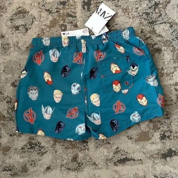 ZARA Kids | Greenish | AVENGERS © MARVEL SWIMSUIT - Picture 5 of 7